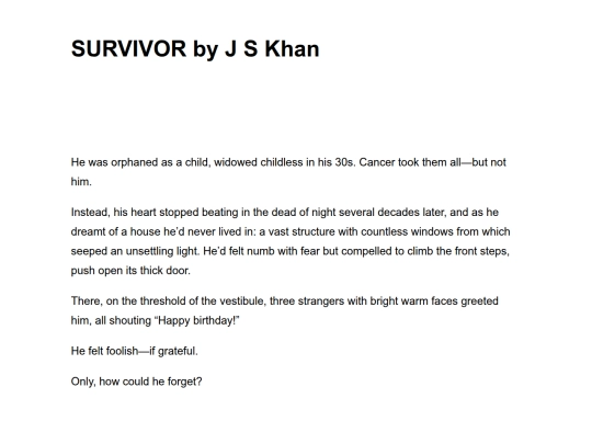 survivor-by-js-khan screenshot
