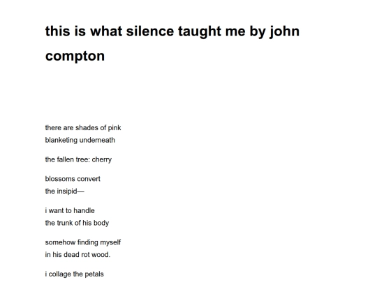 this-is-what-silence-taught-me-by-john-compton screenshot
