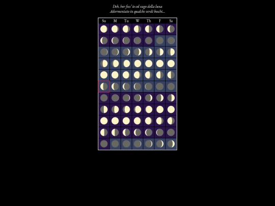 applets/calendar screenshot