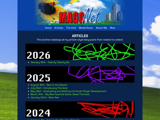 archive screenshot