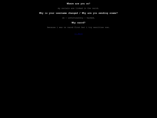 faq screenshot