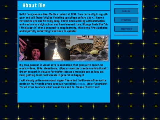 aboutme screenshot