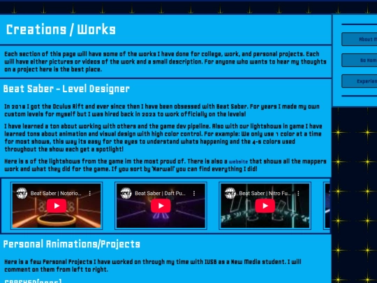 creations screenshot
