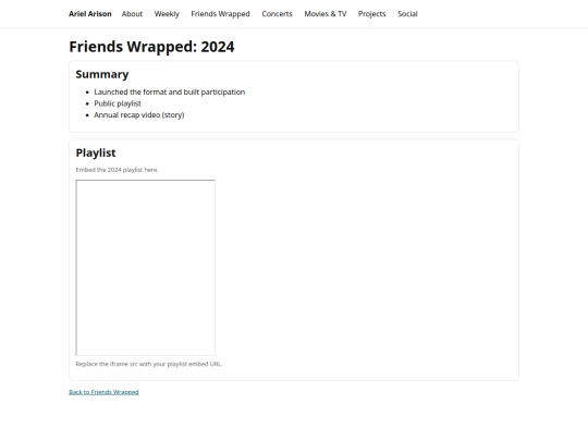 friends-wrapped/2024 screenshot