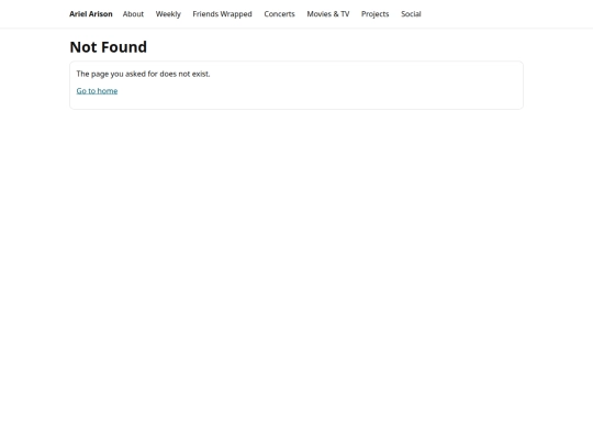 not_found screenshot