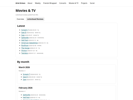 watching/reviews screenshot