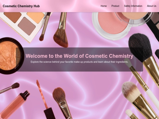 CosmeticChemistryHub screenshot