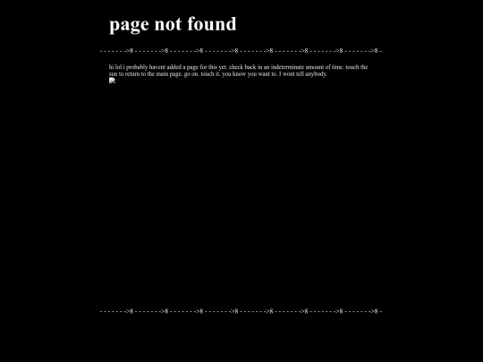 not_found screenshot