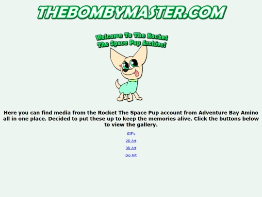 rocket_the_space_pup_archive screenshot