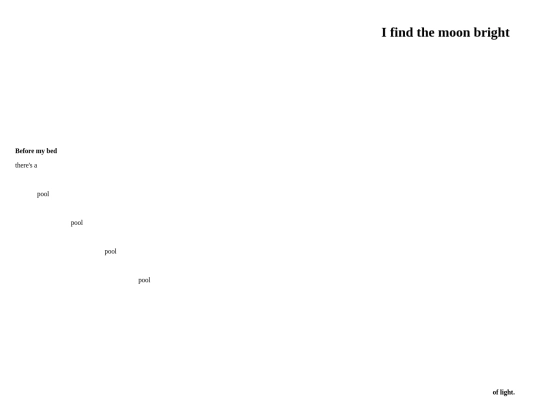 Sites/Poem 9 screenshot