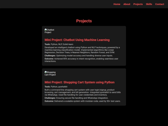 rio/projects screenshot