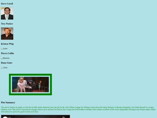 Moviecss screenshot