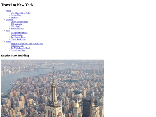 activities screenshot