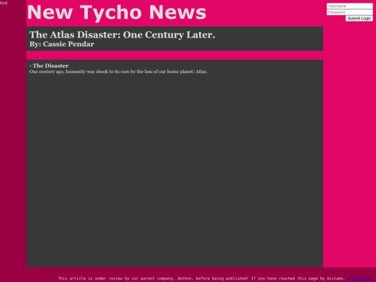 DiOS_homepage screenshot