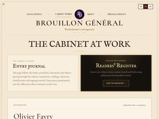 les-travaux-du-cabinet screenshot
