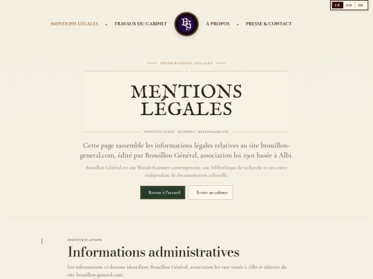 mentions-legales screenshot