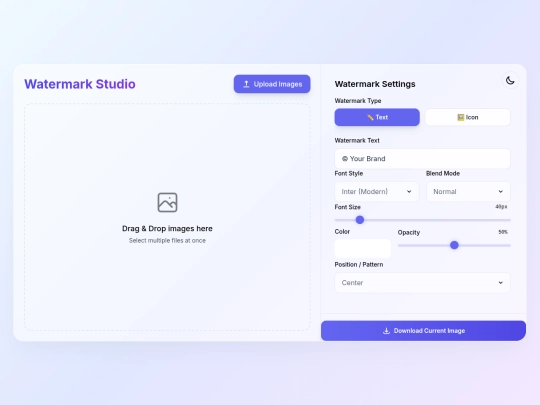 Web Applications /watermark tool/watermark_tool_v2 screenshot