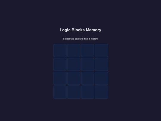 project/Gaming Hub/games/logic-blocks screenshot