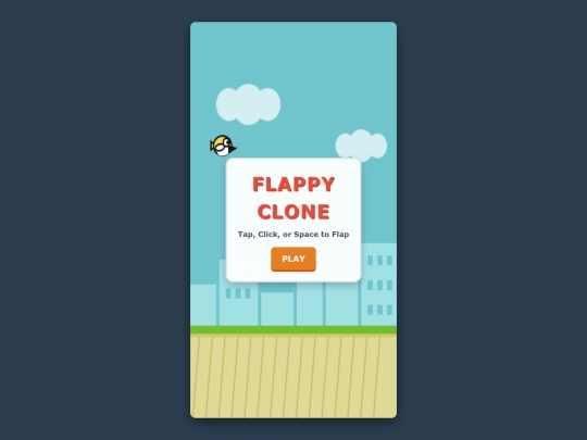 web games/Flappy Bird/flappy_bird (5) screenshot