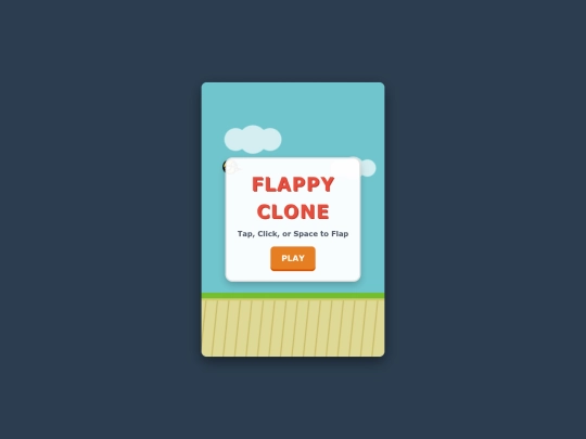 web games/Flappy Bird/flappy_bird screenshot