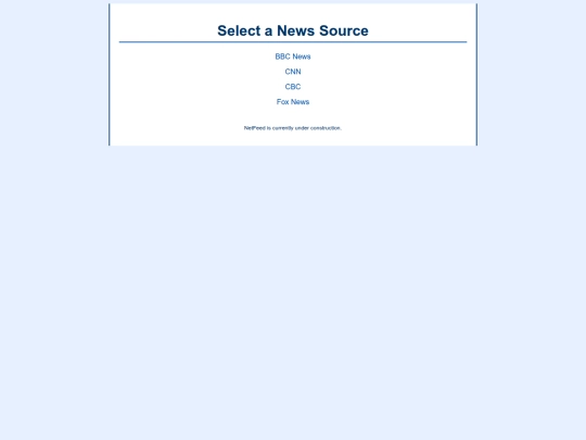 feeds screenshot