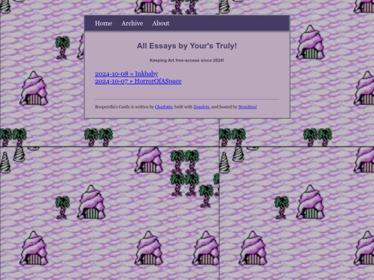 archive screenshot