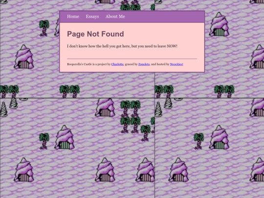 not_found screenshot