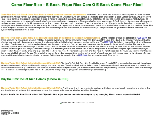 como-ficar-rico screenshot
