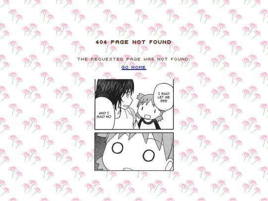not_found screenshot