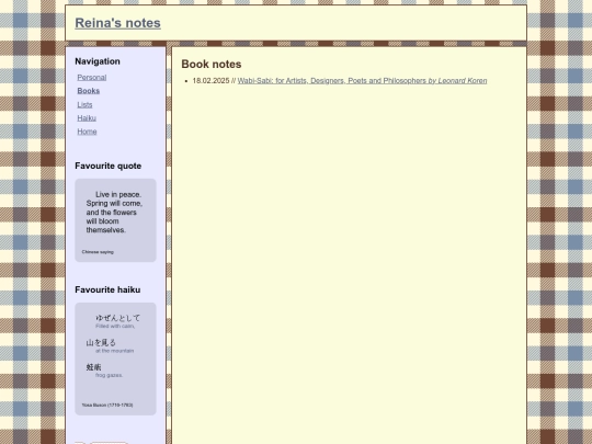 notes/books screenshot