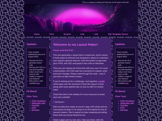 test screenshot