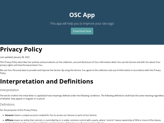 privacy screenshot