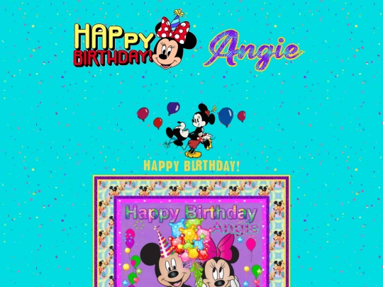 Angie/0AngieBday screenshot
