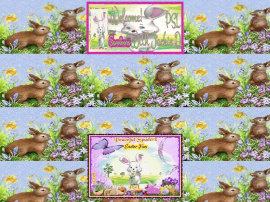 Easter/00BunnyNFlowersSurv screenshot