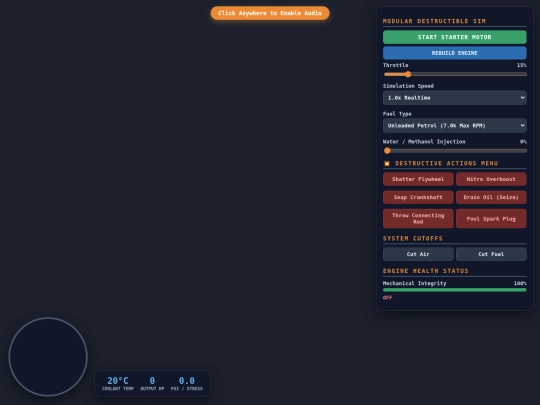 electricals screenshot