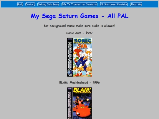 games screenshot