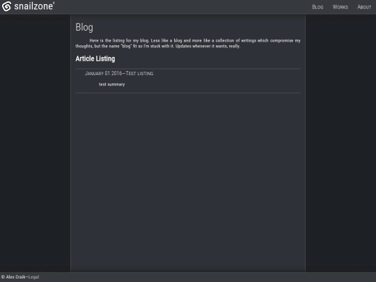 blog screenshot