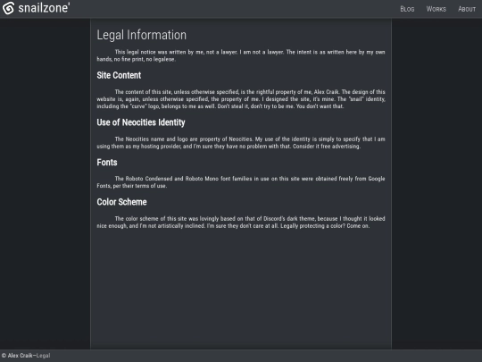 legal screenshot