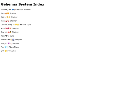 index screenshot