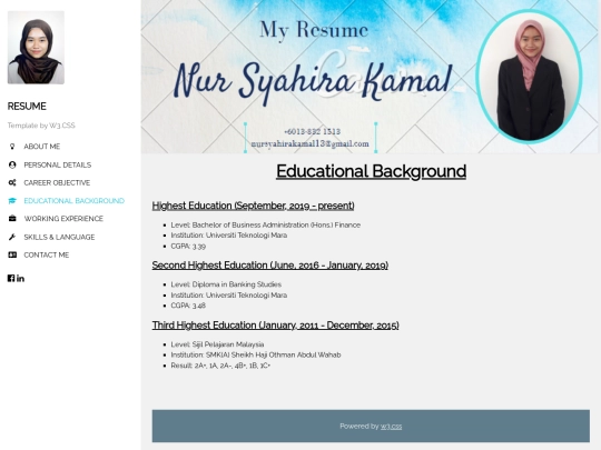 educationalbackground screenshot