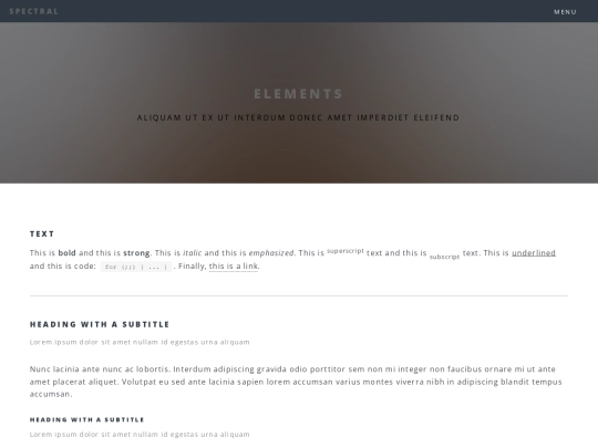 Plantilla/elements screenshot