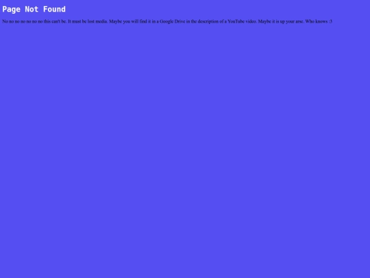 not_found screenshot
