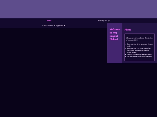 layout screenshot