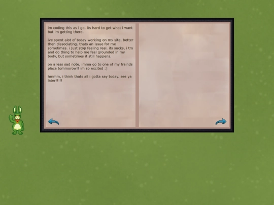 diary/diarypage2 screenshot