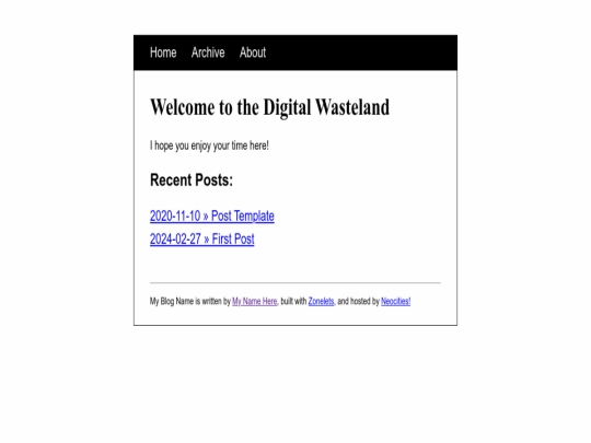 index screenshot