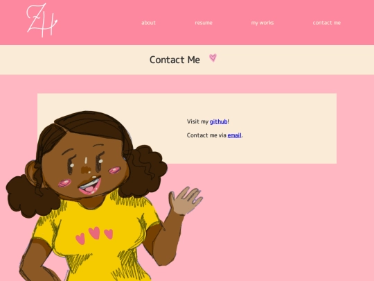 contactMe screenshot