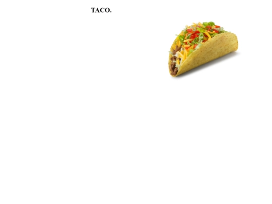 TACO screenshot