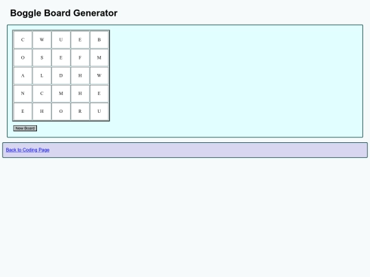 boggle screenshot