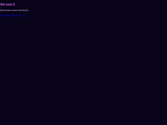 not_found screenshot