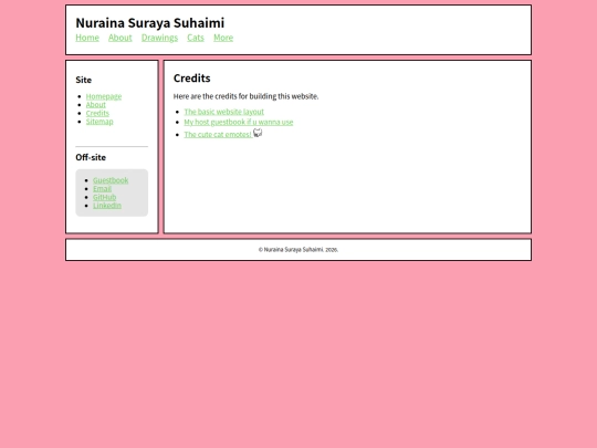 credits screenshot